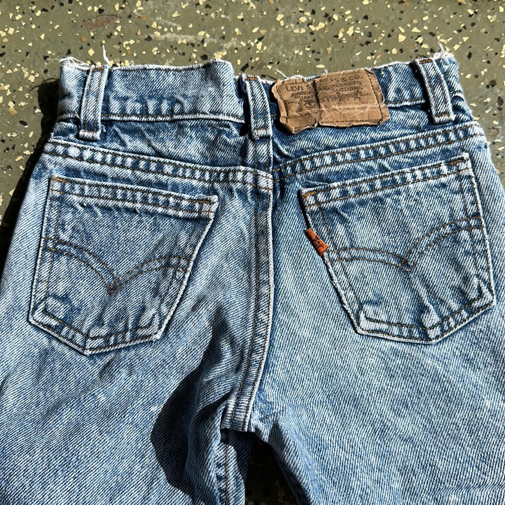 Vintage kids Levi's says 7 fits 6